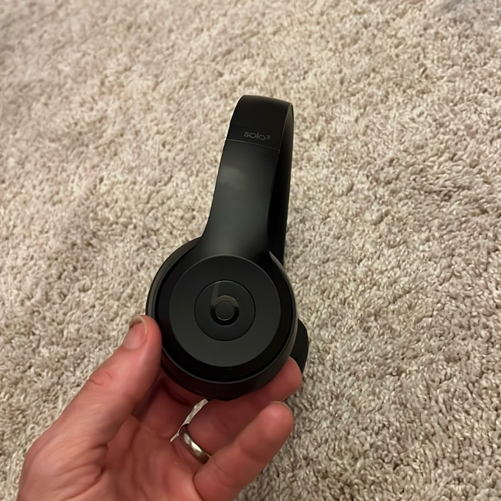 Beats Solo3 wireless headphones.